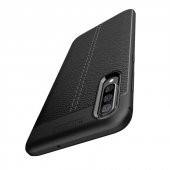 Samsung Galaxy M30 Kılıf Niss Antişok Korumalı Deri Silikon Kapak - 6