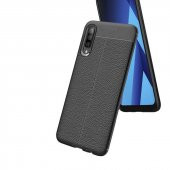 Samsung Galaxy M30 Kılıf Niss Antişok Korumalı Deri Silikon Kapak - 9