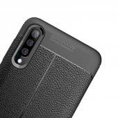 Samsung Galaxy M30 Kılıf Niss Antişok Korumalı Deri Silikon Kapak - 10