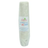 LokmanAVM Karton Bardak 4 Oz Kullan At Çay Kahve Sıcak Kağıt Otomat Bardağı 50 li 1 Paket thumbnail 2