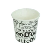 LokmanAVM Karton Bardak 4 Oz Kullan At Çay Kahve Sıcak Kağıt Otomat Bardağı 50 li 1 Paket thumbnail 4
