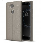 Sony Xperia XA2 Kılıf Niss Antişok Korumalı Deri Silikon Kapak - 5