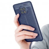 Xiaomi Redmi Note 9T Kılıf Niss Antişok Korumalı Deri Silikon Kapak - 6