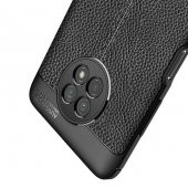 Xiaomi Redmi Note 9T Kılıf Niss Antişok Korumalı Deri Silikon Kapak - 9