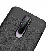 Xiaom Redmi K30 Kılıf Niss Antişok Korumalı Deri Silikon Kapak - 9