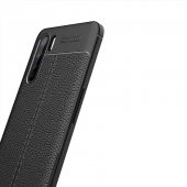 Oppo A91 Kılıf Niss Antişok Korumalı Deri Silikon Kapak - 7