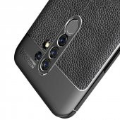 Xiaomi Redmi 9 Kılıf Niss Antişok Korumalı Deri Silikon Kapak - 7