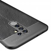Xiaomi Redmi 9 Kılıf Niss Antişok Korumalı Deri Silikon Kapak - 8