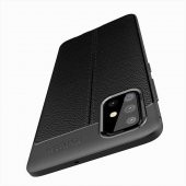 Samsung Galaxy M31S Kılıf Niss Antişok Korumalı Deri Silikon Kapak - 10