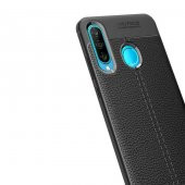 Huawei P30 Lite Kılıf Niss Antişok Korumalı Deri Silikon Kapak - 8