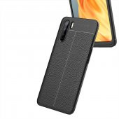 Oppo Reno 3 Kılıf Niss Antişok Korumalı Deri Silikon Kapak - 9