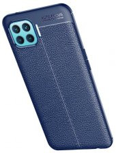 Oppo Reno 4 Lite Kılıf Niss Antişok Korumalı Deri Silikon Kapak - 5