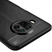 Xiaomi Redmi Note 9 Pro 5G Kılıf Niss Antişok Korumalı Deri Silikon Kapak - 11