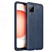 Samsung Galaxy A12 Kılıf Niss Antişok Korumalı Deri Silikon Kapak - 2