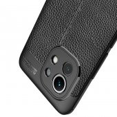 Xiaomi Mi 11 Kılıf Niss Antişok Korumalı Deri Silikon Kapak - 8
