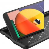 Samsung Galaxy A01 Core Kılıf Niss Antişok Korumalı Deri Silikon Kapak - 7