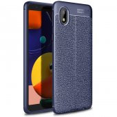 Samsung Galaxy A01 Core Kılıf Niss Antişok Korumalı Deri Silikon Kapak - 11