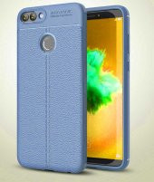 Huawei P Smart 2018 Kılıf Niss Antişok Korumalı Deri Silikon Kapak - 5