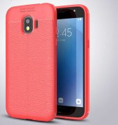Samsung Galaxy J2 Pro 2018 Kılıf Niss Antişok Korumalı Deri Silikon Kapak - 3