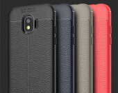Samsung Galaxy J2 Pro 2018 Kılıf Niss Antişok Korumalı Deri Silikon Kapak - 6