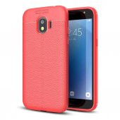Samsung Galaxy J2 Pro 2018 Kılıf Niss Antişok Korumalı Deri Silikon Kapak - 11