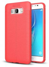 Samsung Galaxy J7 2016 Kılıf Niss Antişok Korumalı Deri Silikon Kapak - 4