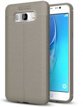 Samsung Galaxy J7 2016 Kılıf Niss Antişok Korumalı Deri Silikon Kapak - 5