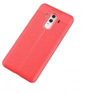 Huawei Mate 10 Pro Kılıf Niss Antişok Korumalı Deri Silikon Kapak - 2