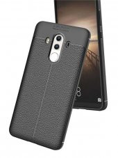 Huawei Mate 10 Pro Kılıf Niss Antişok Korumalı Deri Silikon Kapak - 8