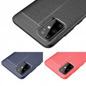 Samsung Galaxy S20 Plus Kılıf Niss Antişok Korumalı Deri Silikon Kapak - 8