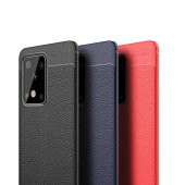 Samsung Galaxy S20 Ultra Kılıf Niss Antişok Korumalı Deri Silikon Kapak - 5