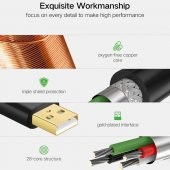 Ugreen USB 2.0 Sinyal Güçlendiricili Uzatma Kablosu 5 Metre - 10