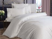 Fransız Dantelli Elani Çeyizlik Nevresim Takımı Krem thumbnail 1