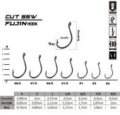 Fujin Cut SSW Delikli Kaynaklı Çapraz Octopus Kancası - 3