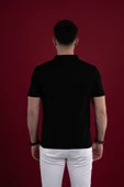 POLO YAKA MİCROFİLAMENT KUMAŞ SLİMFİT ERKEK T-SHİRT - 4