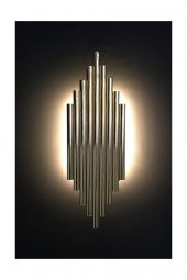 MYLİGHTS     RETRO   DEKORATİF APLİK  MAT GOLD  APLİK DUVAR LAMBASI - 1