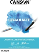 Canson Graduate Watercolor A5 250gr 20yp Sulu Boya Blok - 1