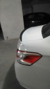 Peugeot 301 Piano black Anatomik üniversal spoiler 120cm Elastik bagaj üstü çıta - 2