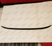 Peugeot 301 Piano black Anatomik üniversal spoiler 120cm Elastik bagaj üstü çıta - 6