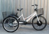 Elektrikli bisiklet cargo bisiklet -Pazar bisikleti yük taşıma bisikleti - 4
