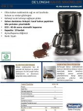Delonghi Icm2.1b Filtre Kahve Makinesi - 5
