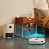 Lydsto S1 UV ve Ozon Sterilizasyonlu Toz Toplama Üniteli Akıllı Robot Süpürge Beyaz Lydsto Türkiye Garantili - 4
