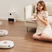 Lydsto S1 UV ve Ozon Sterilizasyonlu Toz Toplama Üniteli Akıllı Robot Süpürge Beyaz Lydsto Türkiye Garantili - 5