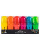 Serve Berry Mini Neon Fosforlu Kalem 6lı - 1