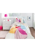 Özdilek Princess Time Tek Kişilik Lisanslı Lastikli Çarşaf Nevresim Takımı 5803 - 2