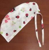 Deniziş Uğur Böceği Desenli Hemşire Bonesi - 3