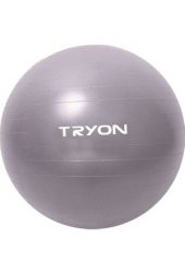 Tryon PT-55 Anti-Burst Gym Ball Pilates Topu Gri 55 cm - 1