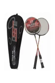 Busso BS-3000 2'li Badminton Raketi Kırmızı - 1