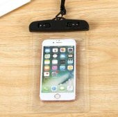 Fuchsia Standart Ebatlarda Universal Su Geçirmeyen Telefon Kılıfı - 4