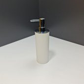 Liza Sıvı Sabunluk Mutfak Banyo Lavabo Çizgili Sabunluk Yuvarlak - 1